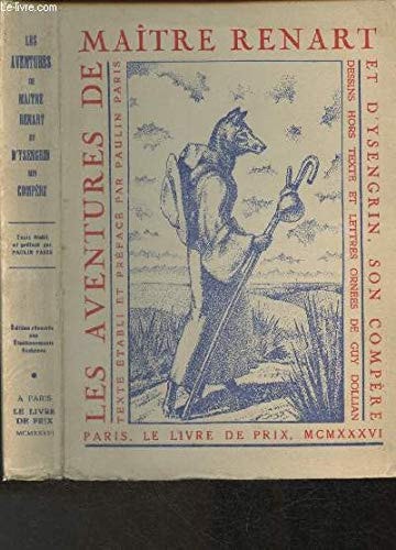 LES AVENTURES DE MAITRE RENART ET D'YSENGRIN SON COMPERE