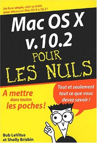 Mac OS X v.10.2 pour les nuls