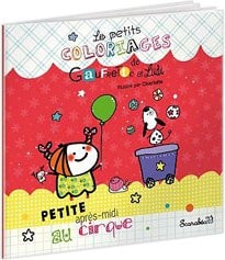 Les petits coloriages de Gaufrette et Lulu Petite après-midi au cirque