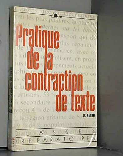Pratique de la contraction de texte