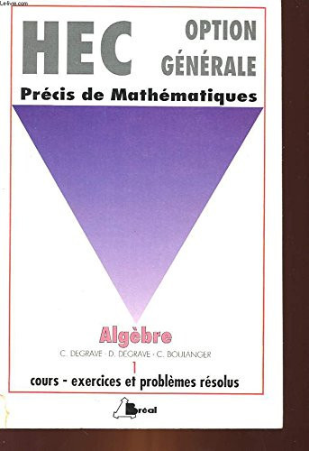 Analyse cycle préparatoire au haut enseignement commercial . Option économie