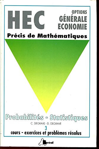 Précis de mathématiques Cours, exercices et problèmes résolus. 3