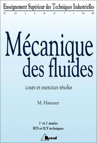 Mécanique des fluides brevet de technicien supérieur, instituts universitaires de technologie
