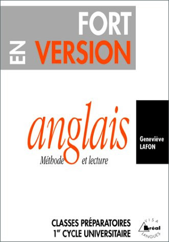 Versions anglaises méthode et lecture