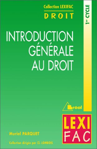 Introduction générale au droit
