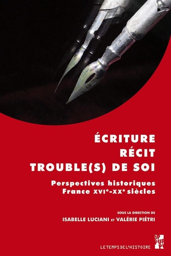 écriture récit trouble s de soi