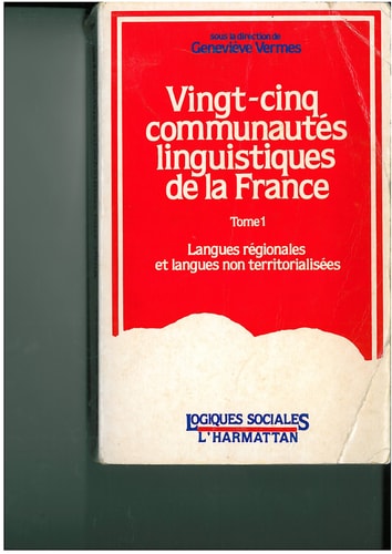 Vingt-cinq communautés linguistiques de la France