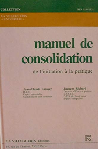 Manuel de consolidation de l'initiation à la pratique