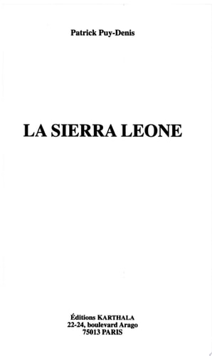 La Sierra Leone