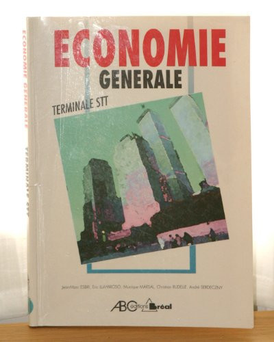 Economie générale, terminale STT