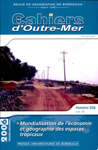 Mondialisation de l'économie et géographie des espaces tropicaux
