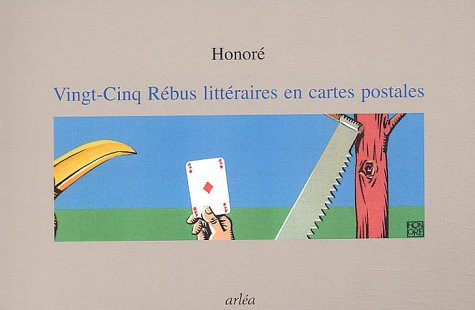 Vingt-cinq rébus littéraires en cartes postales - Coffret en 4 volumes