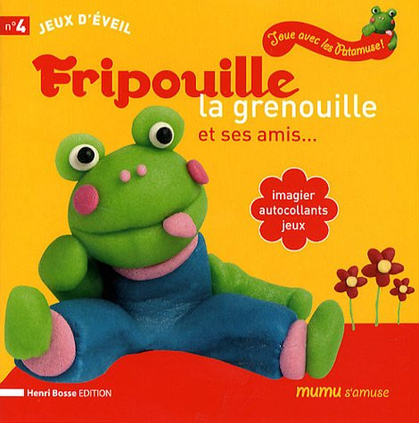 Fripouille la grenouille et ses amis... Imagier, autocollants, jeux