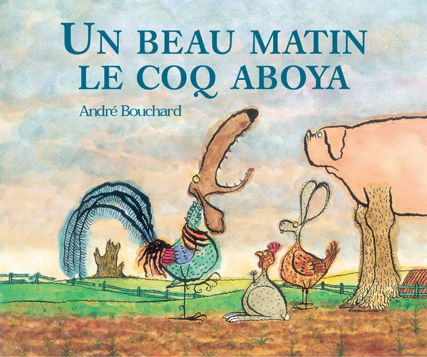 Un beau matin, le coq aboya