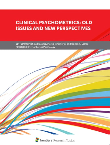 Clinical Psychometrics: Old Issues and New Perspectives