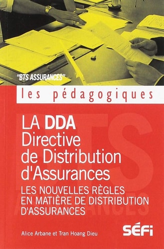 La DDA et les nouvelles règles en matière de distribution d'assurances BTS assurance