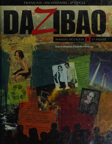 Dazibao Français, Secondaire, 2e Cycle