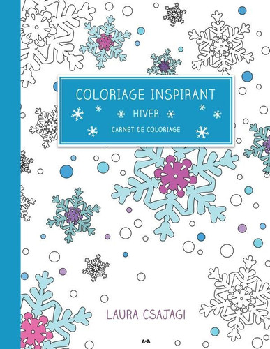 Coloriage inspirant Hiver