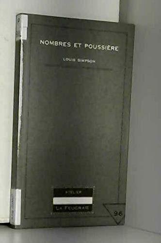 Nombres et poussière