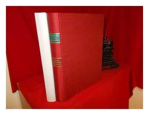 Biblia sacra Mazarinaea