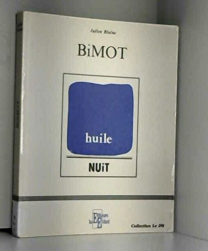 Bimot (Collection Le Dit) (French Edition)