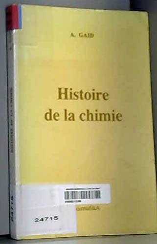 Histoire de la chimie