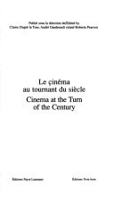Cinema at the Turn of the Century