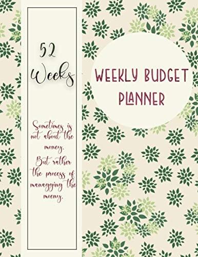 Weekly Budget Planner Weekly and Daily Financial Organizer - Expense Finance Budget By A Year, Monthly, Weekly and Daily Bill Budgeting Planner And Organizer Tracker Workbook Journal
