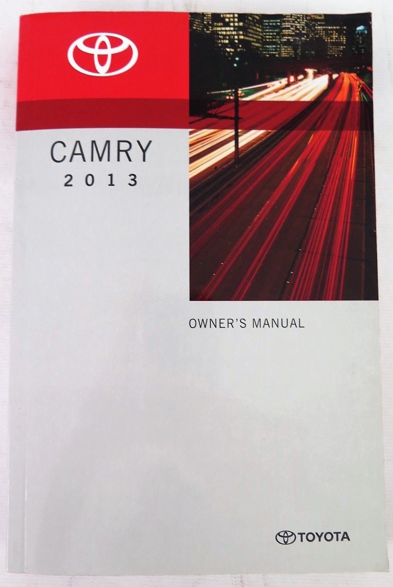 2013 Toyota Camry Owner's Manual