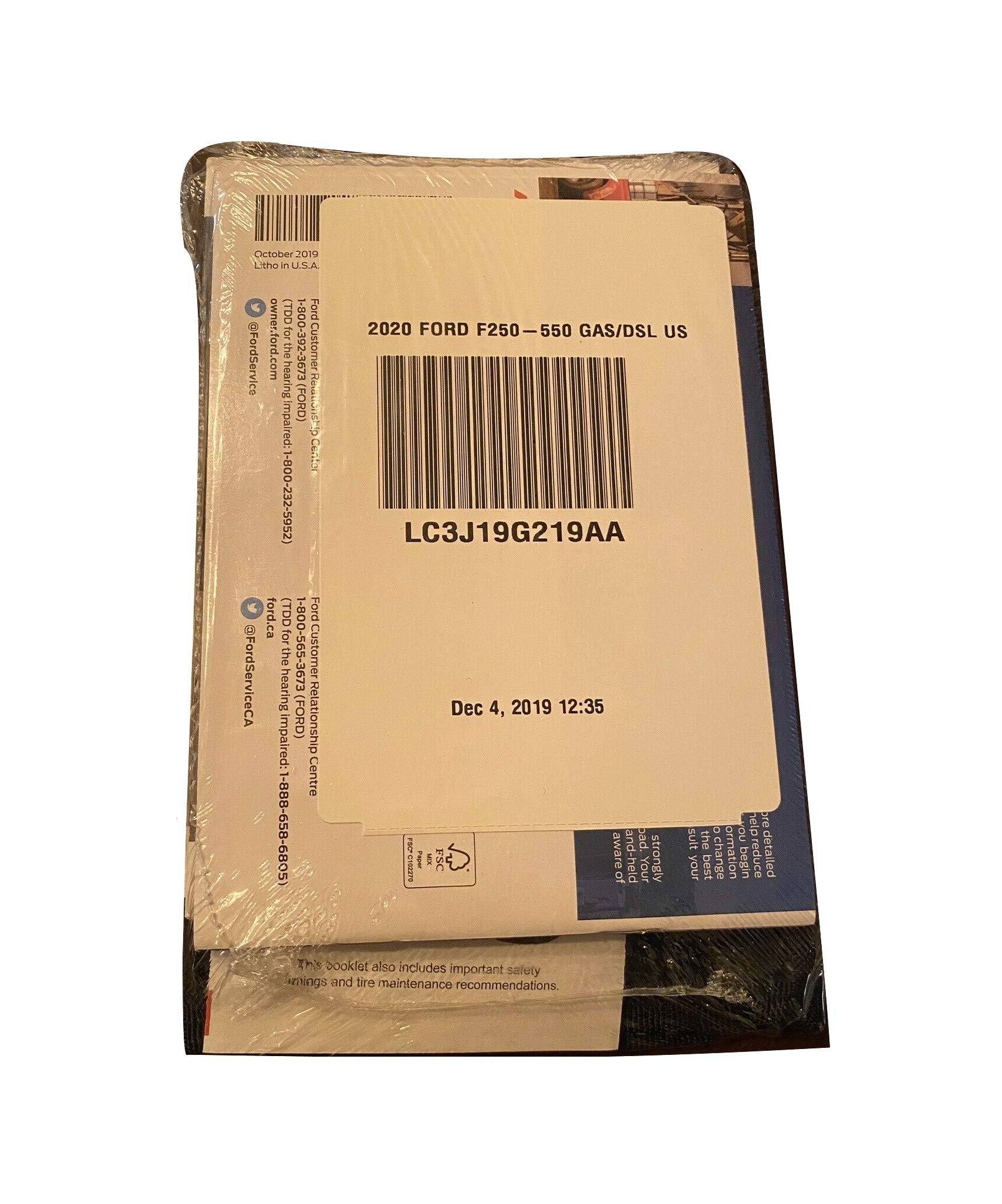 2020 Ford Super Duty F-250 F-350 F-450 F-550 Owner's Manual