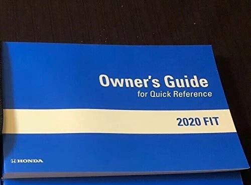 2020 Honda Fit Owner's Manual