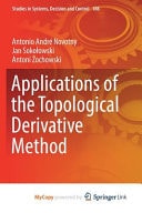 Applications of the Topological Derivative Method