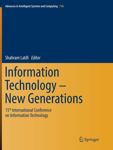 Information Technology - New Generations 15th International Conference on Information Technology