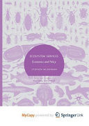 Ecosystem Services Economics and Policy