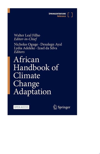 African Handbook of Climate Change Adaptation