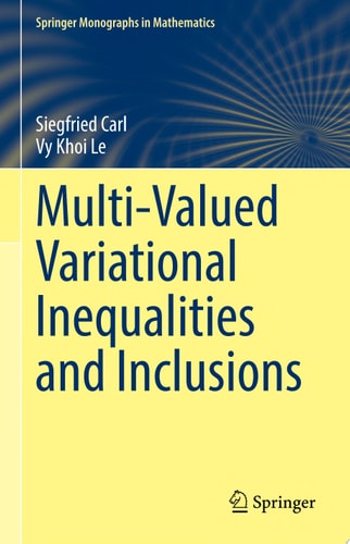 Multi-Valued Variational Inequalities and Inclusions
