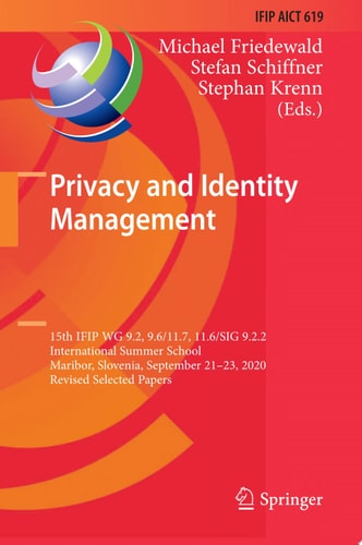 Privacy and Identity Management