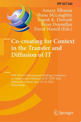 Co-creating for Context in the Transfer and Diffusion of IT
