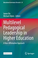 Multilevel Pedagogical Leadership in Higher Education A Non-Affirmative Approach