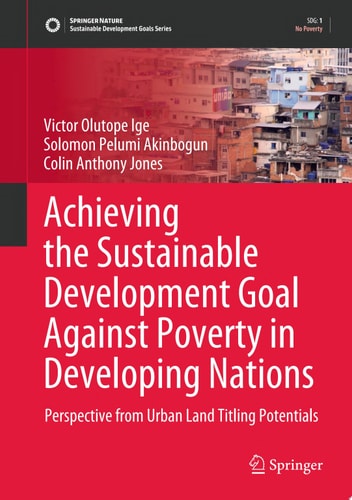 Achieving the Sustainable Development Goal Against Poverty in Developing Nations