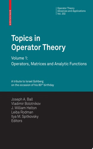 Topics in Operator Theory