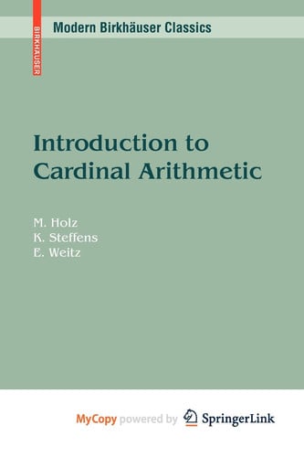 Introduction to Cardinal Arithmetic