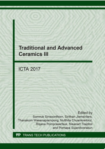Traditional and Advanced Ceramics III
