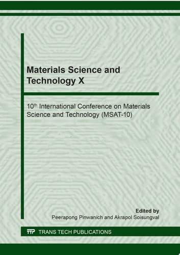 Materials Science and Technology X