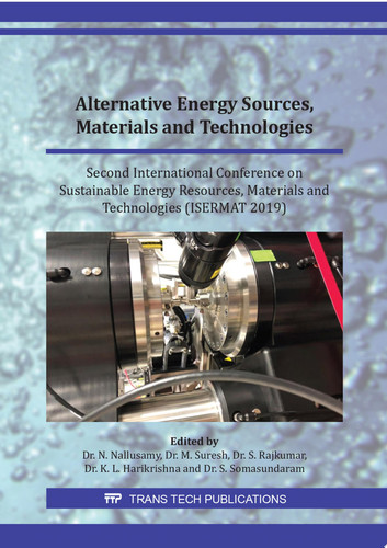 Alternative Energy Sources, Materials and Technologies II