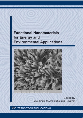 Functional Nanomaterials for Energy and Environmental Applications