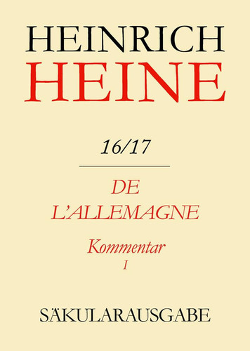 De lAllemagne: Claude Pichois