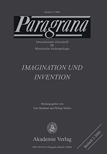 Imagination und Invention (Paragrana / Beiheft) (German Edition)