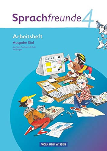 Sprachfreunde 4. Arbeits. mit Lernstandserhebungen mit CD-ROM.