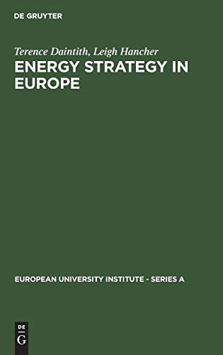 Energy Strategy in Europe The Legal Framework